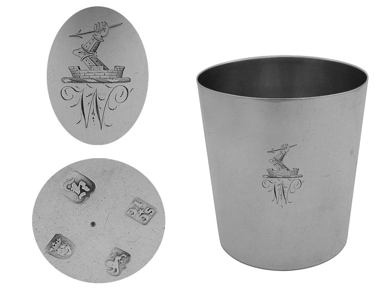 George III Silver Beaker London 1765